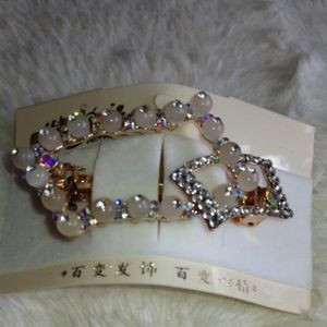 Pearly Chinese Style Hair Clip